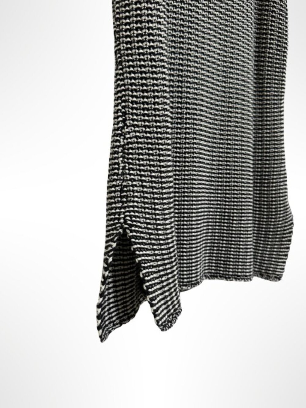 Tommy Bahama Crochet Knit Sleeveless Tunic Black White S - Picture 8 of 14